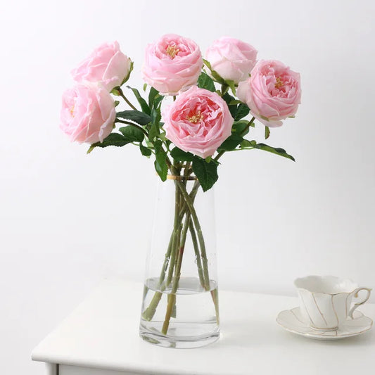Peony Real Touch Branches Decor Artificial Rose