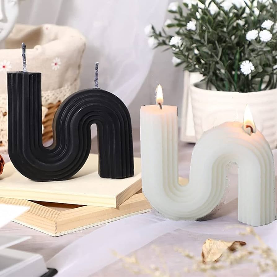 Decorative Geometric Aesthetic Scented Candle