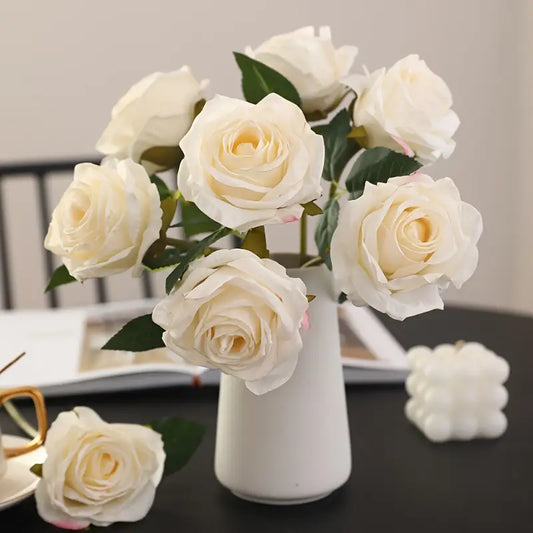 Single-leaf harp roses