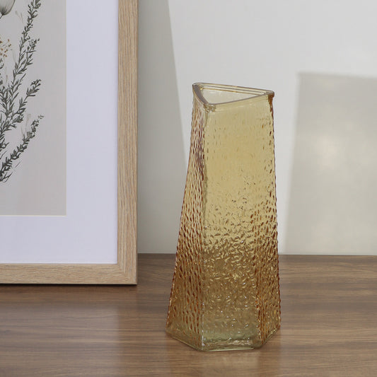 Surwin Glass Vase Decoration, Clear Glass Vas