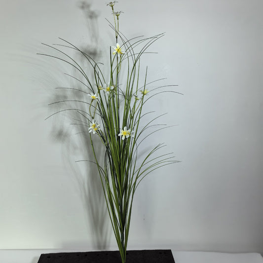 Artificial grass with flower
