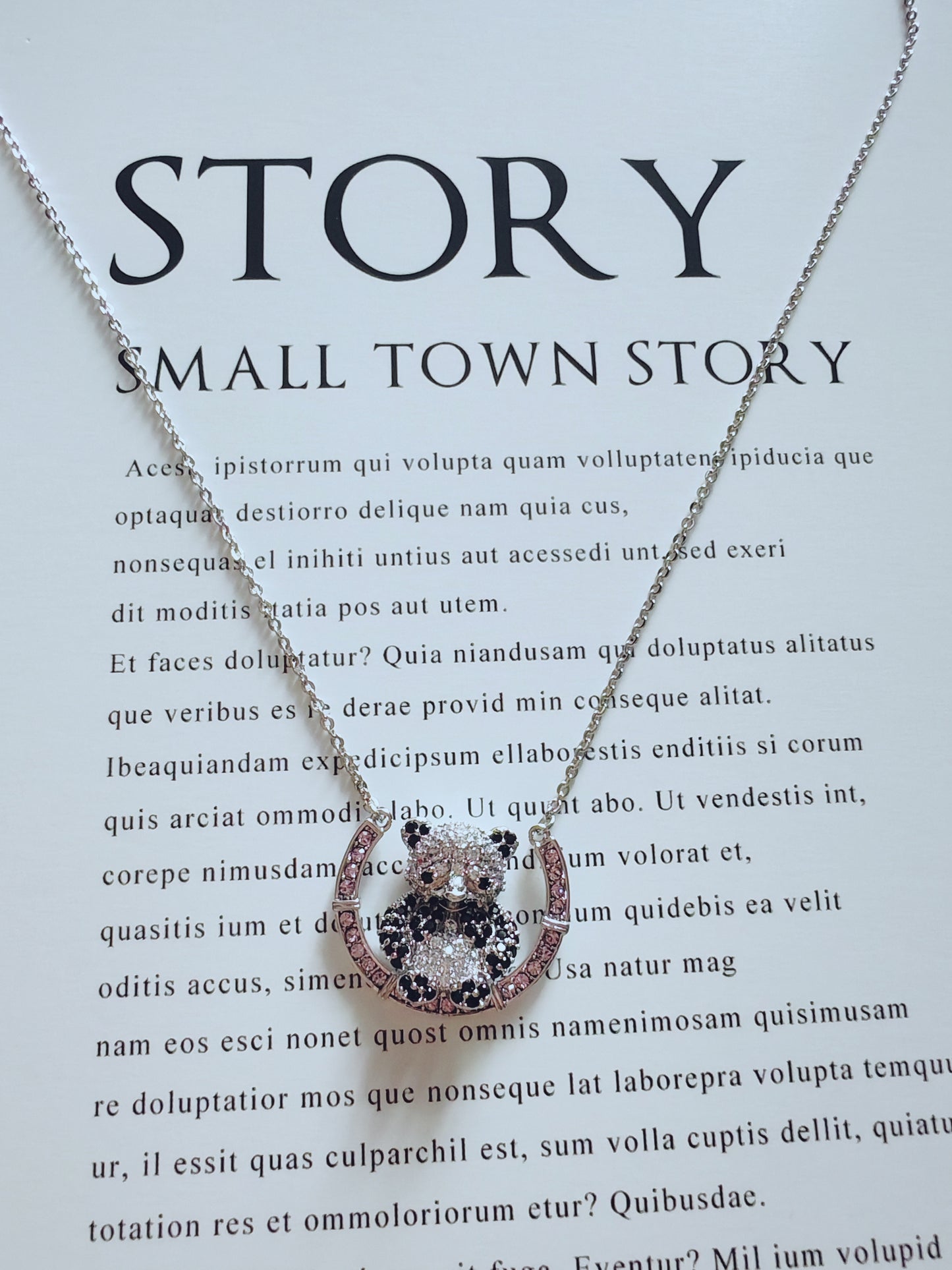 panda necklace