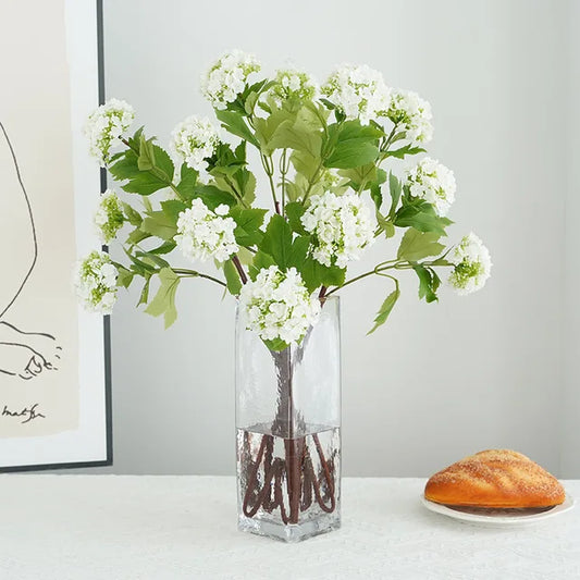 Artificial Snowball Flower
