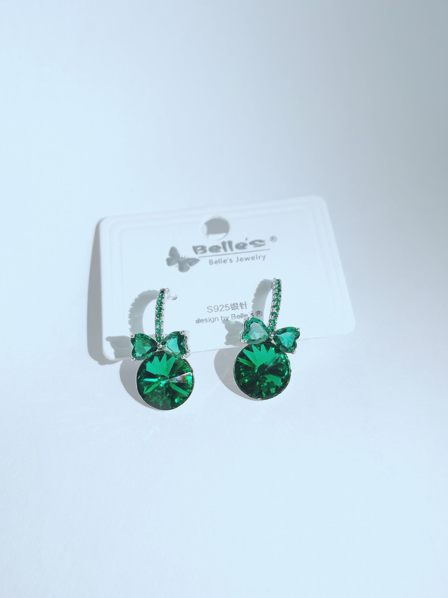 Zirconia Earrings Fashion Silver 925