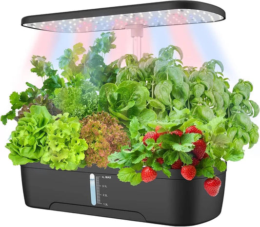 Hydroponics System With Grow Light
